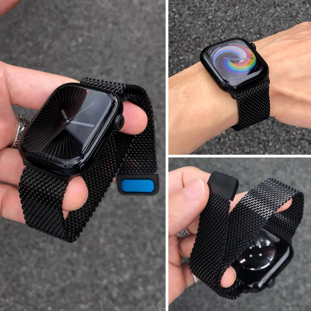 Mesh Coil Strip - Stahlgitter-Milanese-Armband für Apple Watch Ultra 3/2
