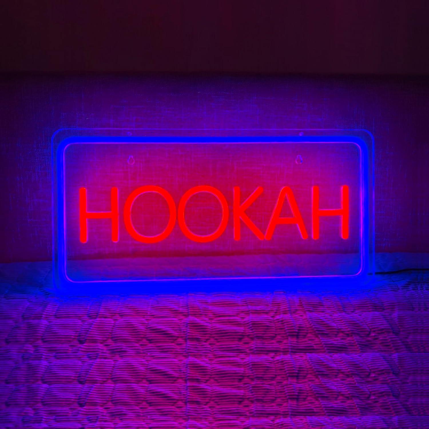 Vaping Store - HOOKAH Neon-Schild USB Dimmbare LED-Leuchten für
