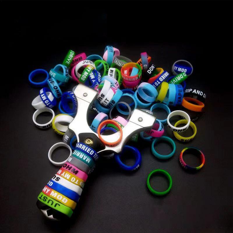Vape Ring - Angelrutenringe, 20 Stück, bunte Angelrutenringe, kleine