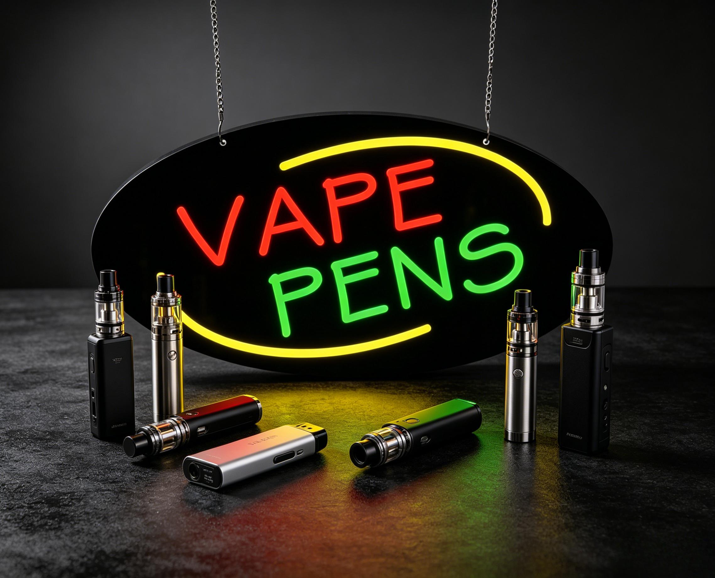 Vape-Stifte Neon-Schild Dimmba – Vaping Store Bewertung und Preis