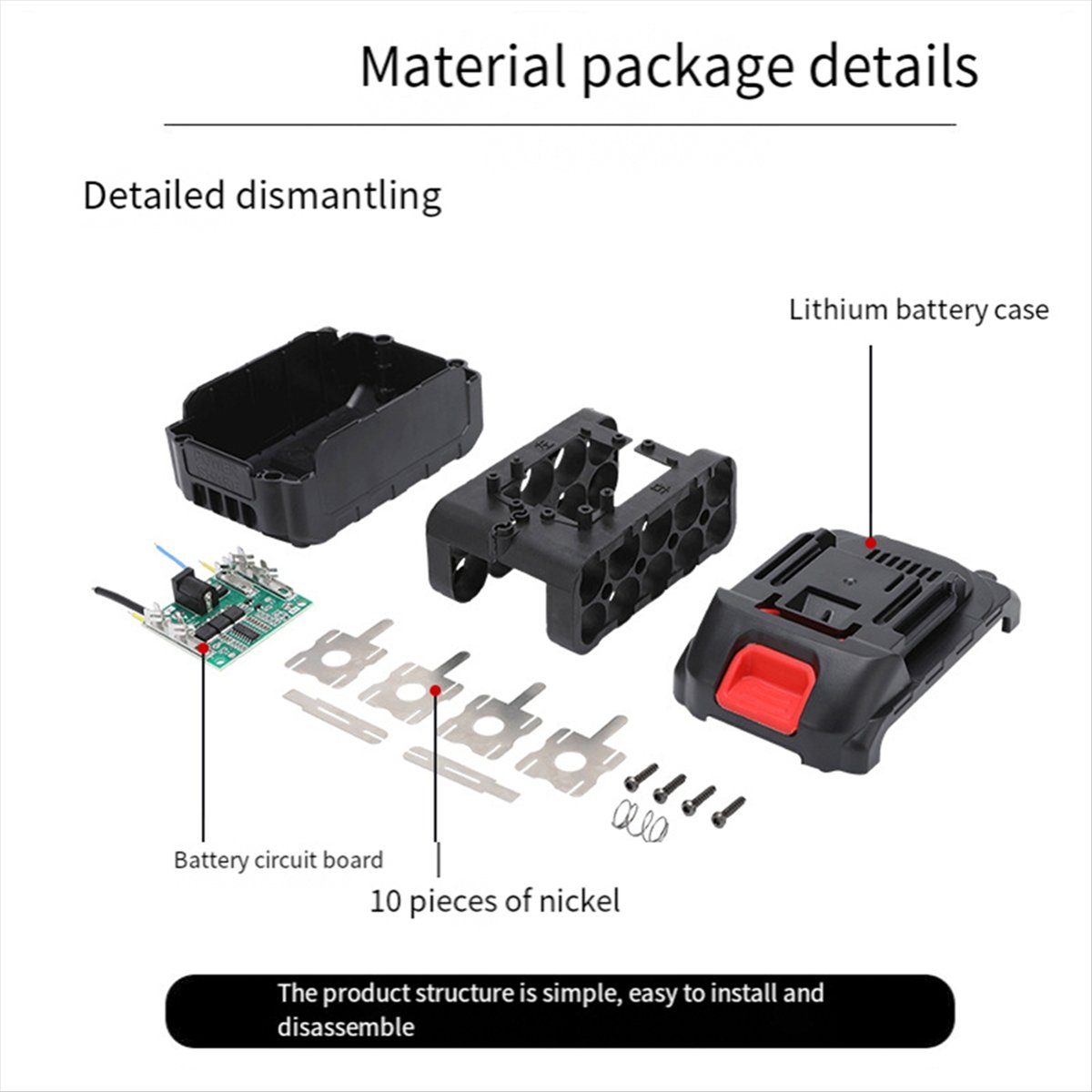 DT74 Neueste Elektrowerkzeug-A – Battery Case Storage Bewertung und Preis