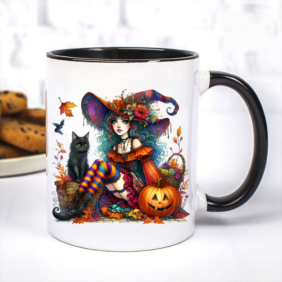 2 Stück Halloween Hexe Katze K – Rdta Tank Glass Bewertung und Preis