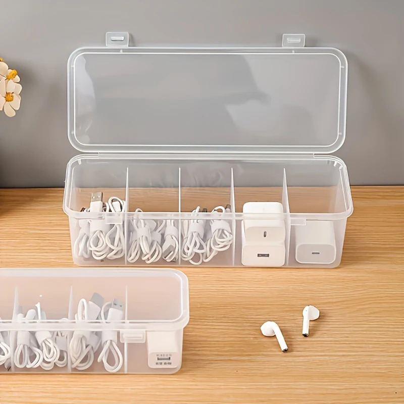 Transparenter Kabelorganizer m – Battery Case Storage Bewertung und Preis