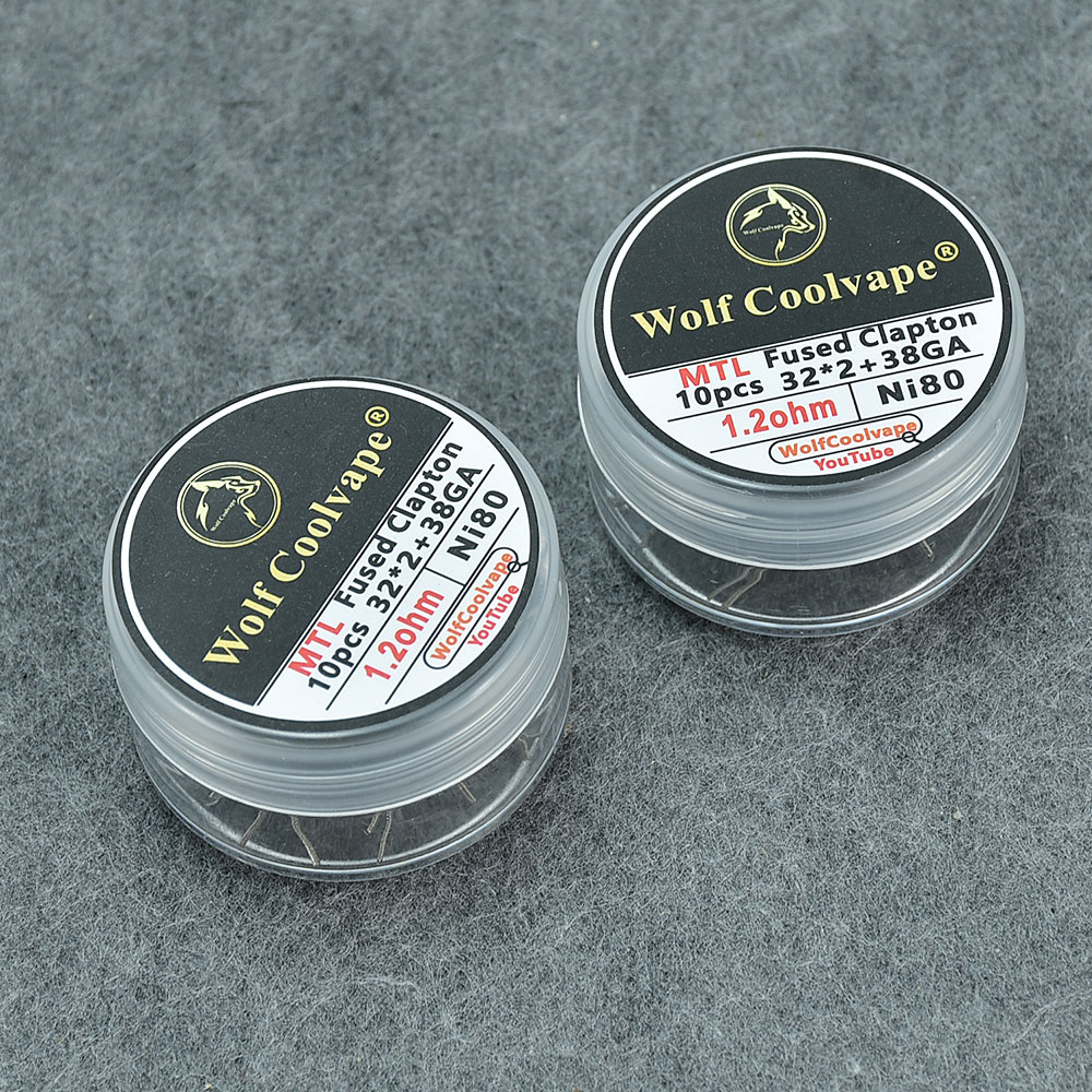 Wolfcoolvape vorgefertigte Hei – Clapton Wire Pre Built Bewertung und Preis