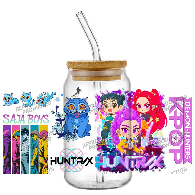 Saja Boys K-POP Team UV DTF Be – Rdta Tank Glass Bewertung und Preis
