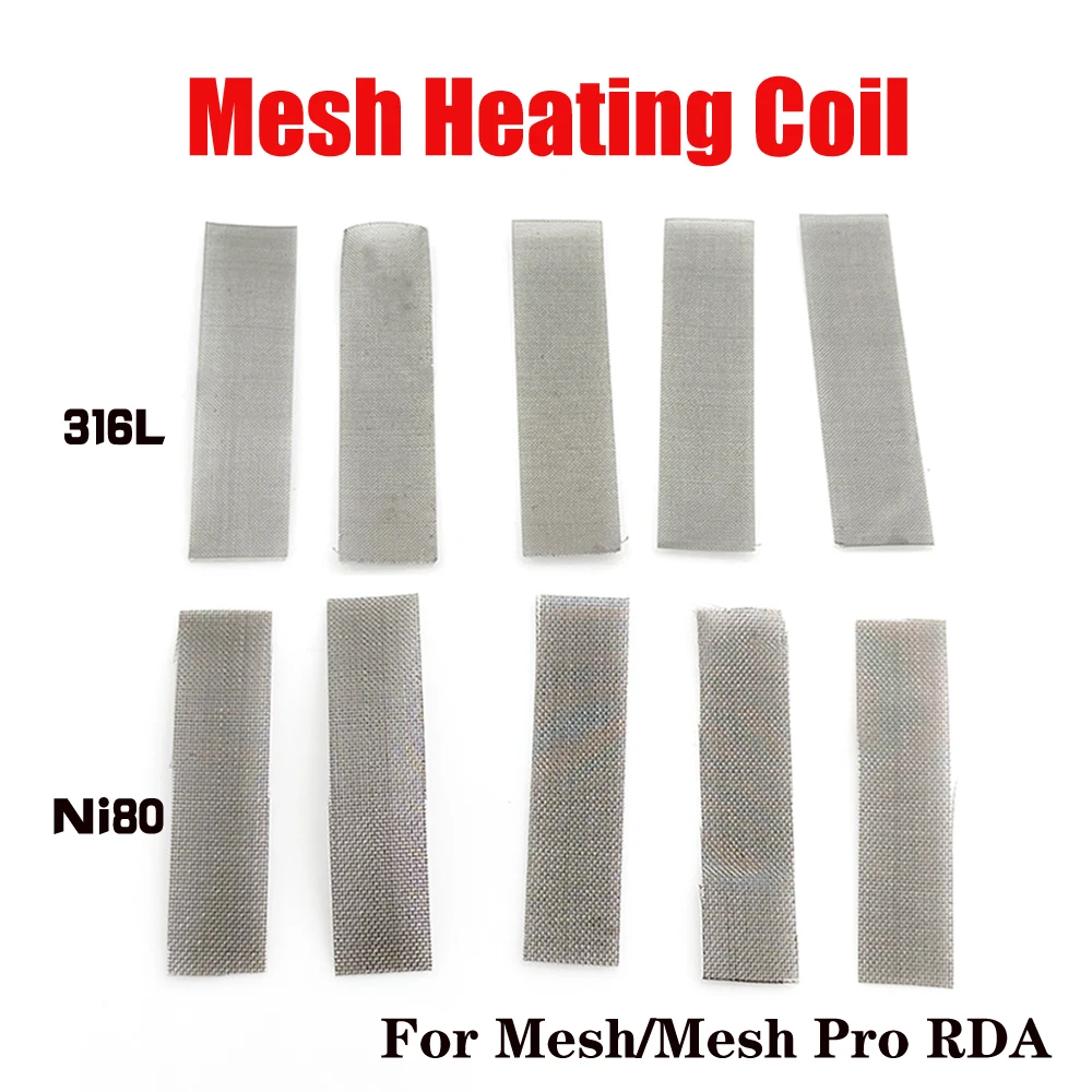 5/10PCS Mesh Wire Coil SS316L  – Vape Accessory Bewertung und Preis