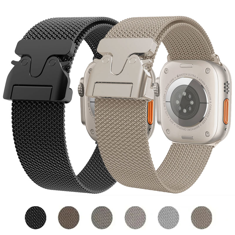 Milanaise-Armband für Apple Wa – Mesh Coil Strip Bewertung und Preis